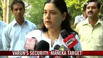 Video : I am worried and angry: Maneka