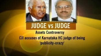 Video : Judges assets row heats up
