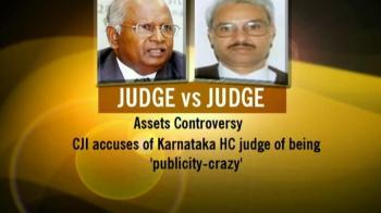Judges assets row heats up