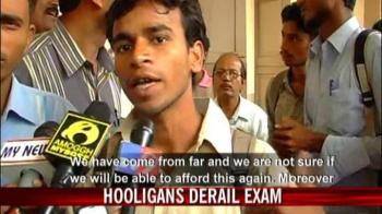Hooligans attack rail exam candidates