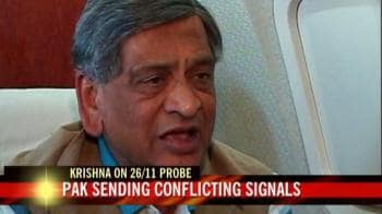 Video : Pak sending conflicting signals on 26/11 probe: Krishna