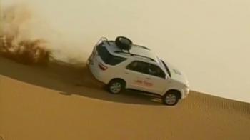 On a desert safari in Jaisalmer