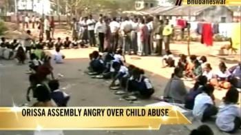 Video : Outrage in Orissa Assembly over child abuse case