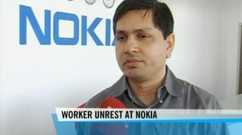 Video : Strike hits production at Nokia's Chennai plant