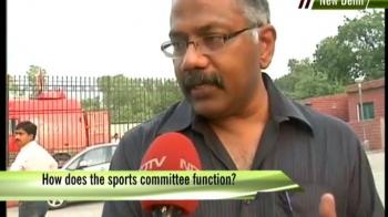 How does the sports committee function?