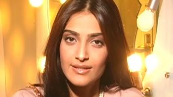 Sonam Kapoor on Spice S1200 camera phone
