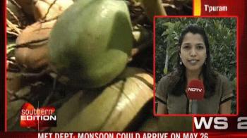 Monsoon likely to hit Kerala on May 26