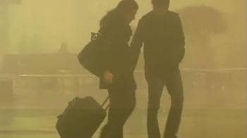 Video : No respite from dense fog in Delhi; flights, trains hit