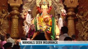 Video : Ganesh Mandals too seek insurance