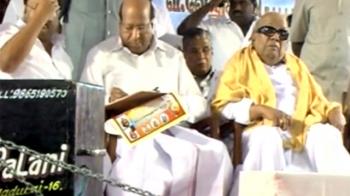 Telecom scam: Karuna says Raja won't resign