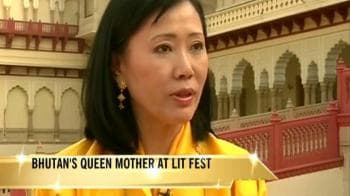 Bhutanese queen at Jaipur literature fest