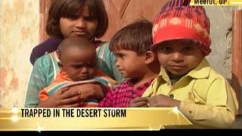 Video : Trapped in the Desert Storm