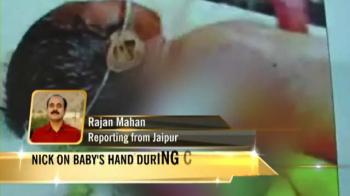 Baby dies after docs cut arm, ignore him