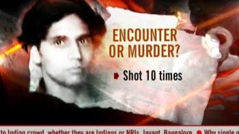 Video : 'Fake encounter': CBI called