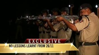 Video : Mumbai: Despite 26/11, police has no bullets