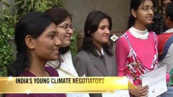 Video : India's young climate negotiators