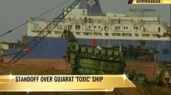 Video : It's Gujarat vs Centre over 'toxic' ship