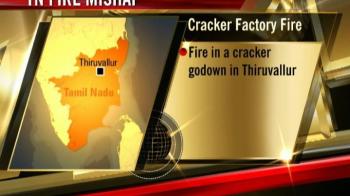 Video : Fire accident at cracker godown; 30 killed