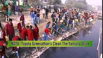 Cleaning the Yamuna