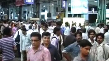 Video : Local trains hit by motormen strike in Mumbai