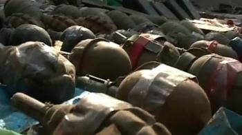 Video : Huge cache of explosives recovered in J&K