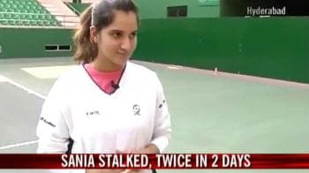 Video : Sania stalked, twice in 2 days
