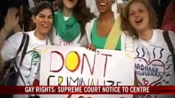 Video : Gay equality: SC gives Centre 11 days