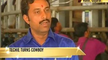 Techie turns cowboy