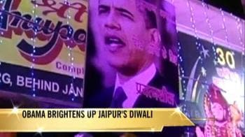 Video : Obama brightens up Jaipur's Diwali
