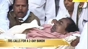 Video : TRS calls for two-day bandh