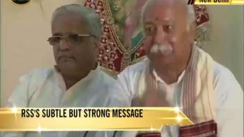 RSS' subtle but strong message to BJP