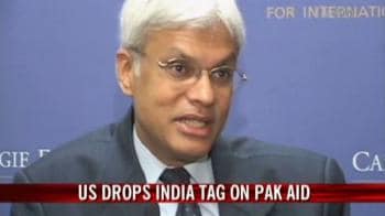 Video : US drops India tag on Pak aid