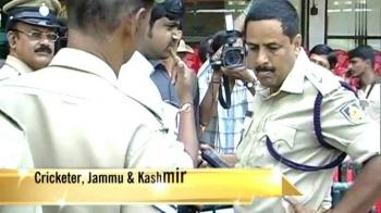 Cricketer held for carrying explosives, then released