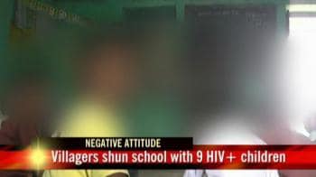 Video : Villagers shun school with 9 HIV+ children
