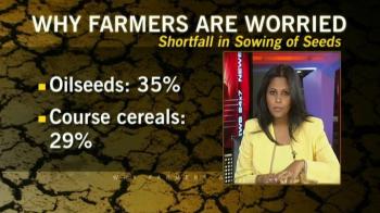 Shortfall in sowing of seeds
