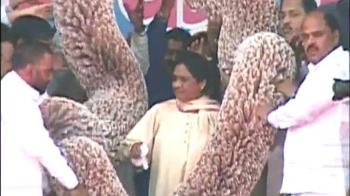 Mayawati's mala: Opposition wants inquiry