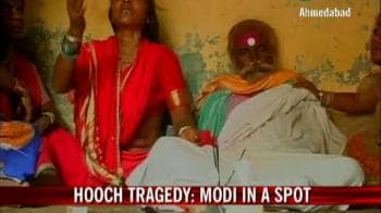 Video : Hooch tragedy: Modi in a spot