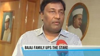 Video : Bajaj family raising stake in the holding company