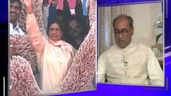 Video : Mayawati's garland worth Rs 22.5 crore, says Congress