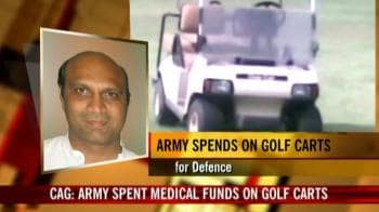 Video : Golf versus soldiers' welfare