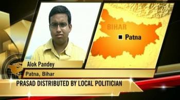 Video : Politician's prasad leaves 100 kids sick, 1 dead