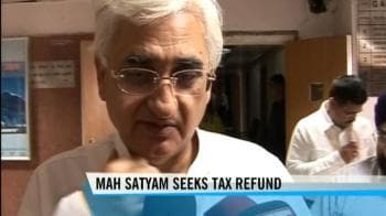 Video : Mahindra Satyam seeks refund of overpaid taxes