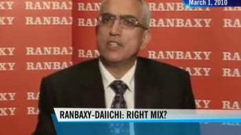 Video : Ranbaxy, Daiichi combining synergies to boost growth