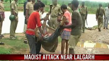 Maoist attack near Lalgarh
