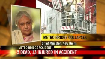 Metro has to take action: Sheila Dikshit Metro has to take action: Sheila Dikshit