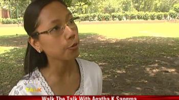 Walk the Talk with Agatha Sangma, Hamadullah Sayeed