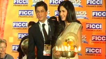 Katrina's day out with SRK