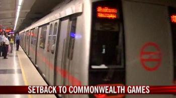 Video : Metro accident a setback for Games 2010?