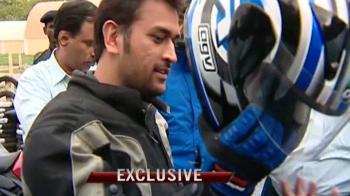 Dhoni's date with speed