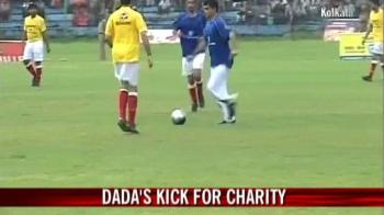 Mithun, Sourav star in charity match
